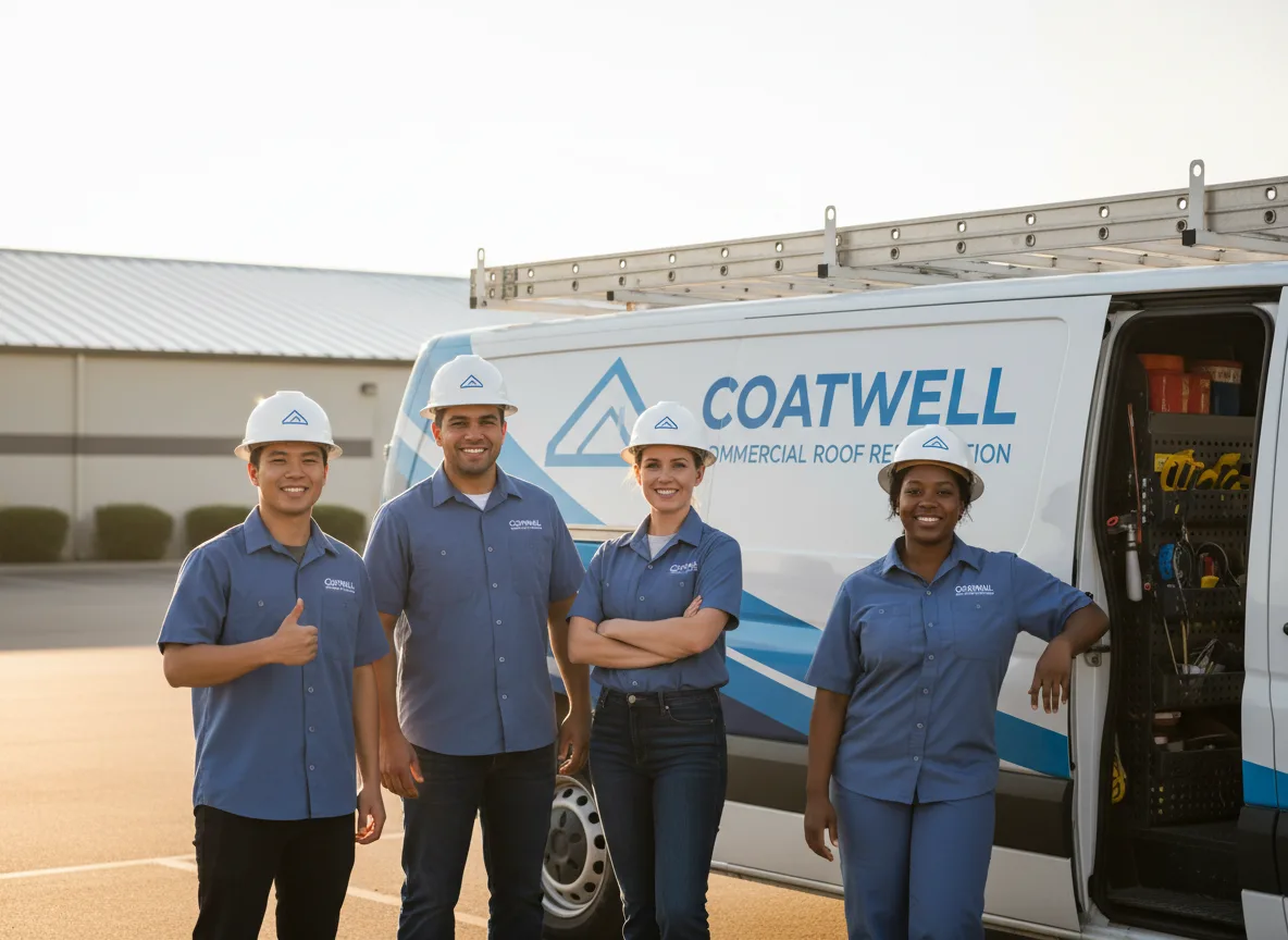 Commercial roof coating company in Aledo, IL